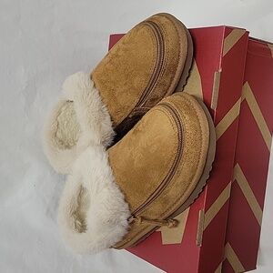 Billy Lined Slippers, Size 2